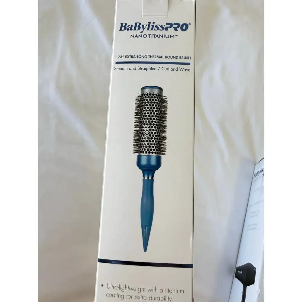 BaByliss Bundle | PRO Ceramix Xtreme Hair Dryer Blk & Nano Titanium Round Brush
